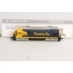 Trains*Kato 176-302 N Scale AT&SF C30-7 Diesel Locomotive #8028 LN/Box - Model Train Junction: Quality Parts and Art Supplies