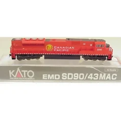 Trains*Kato 176-5602 N Scale CP #9125 SD90CAM Diesel Locomotive LN/Box - Model Train Junction: Quality Parts and Art Supplies