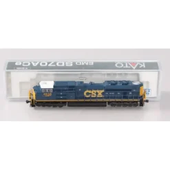 Trains*Kato 176-8423 N Scale CSX (Blue & Yellow) SD70ACe Diesel Locomotive #4838 LN/Box - Model Train Junction: Quality Parts and Art Supplies