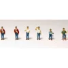 Trains*Kato 24-270 N Scale Day / Night Yard Crew Figures (Set of 6) - Model Train Junction: Quality Parts and Art Supplies
