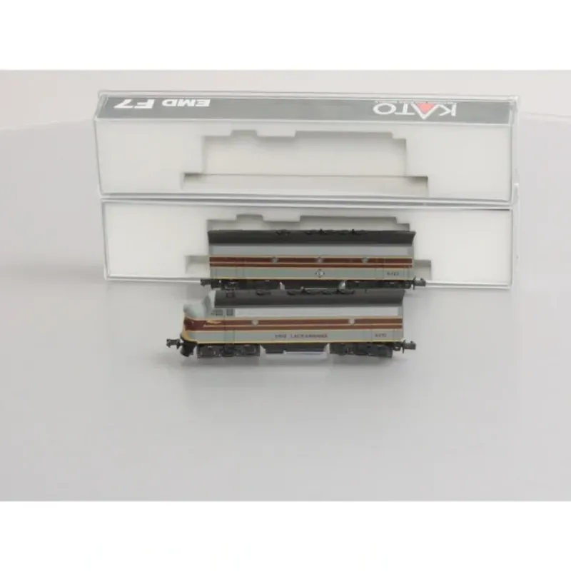 Trains*Kato 106-0401 N Scale Erie Lackawanna F7 AB Diesel Set - Model Train Junction: Quality Parts and Art Supplies