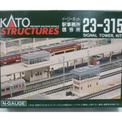 Trains*Kato 23-315 N Scale Office/Signal Tower Kit - Model Train Junction: Quality Parts and Art Supplies