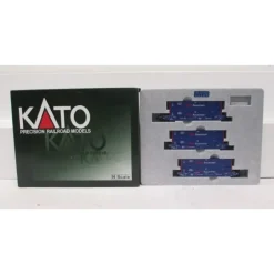 Trains|Kato 106-6117 N Scale Pacer MAXI-IV Double Stack Car (Set of 3) - Model Train Junction: Quality Parts and Art Supplies