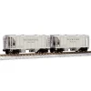 Trains|Kato 186-0209 N Scale Seaboard AC&F 70 Ton Covered Hopper (Set of 2) - Model Train Junction: Quality Parts and Art Supplies