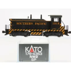 Trains*Kato 176-4353 N Scale Southern Pacific NW2 Diesel Switcher #1313 - Model Train Junction: Quality Parts and Art Supplies