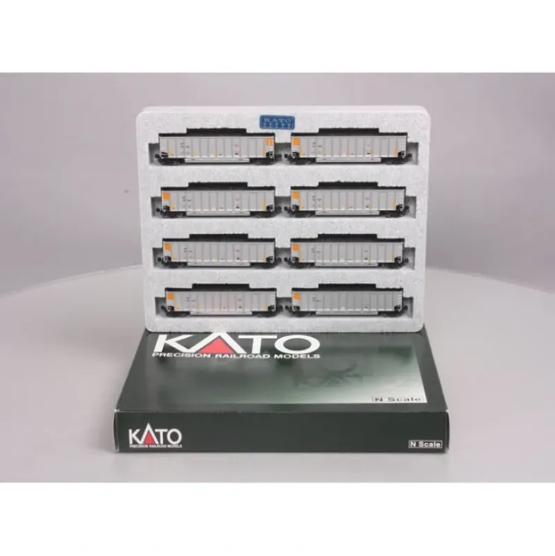 Trains*Kato 106-4618 N Scale Union Pacific Coalporter Set (Set of 8) - Model Train Junction: Quality Parts and Art Supplies