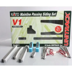 Trains|Kato 20-860-1 N Scale Unitrack Starter Set V1 - Model Train Junction: Quality Parts and Art Supplies