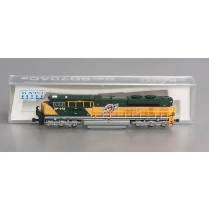 Trains|Kato 176-8407 N Scale UP Heritage/C&NW SD70ACe Diesel Locomotive #1995 - Model Train Junction: Quality Parts and Art Supplies