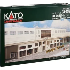 Trains*Kato 23-125 N Unitrack Double Track Viaduct Station Set - Model Train Junction: Quality Parts and Art Supplies