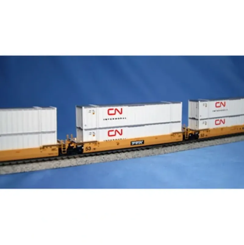 Trains*Kato 106-6122 TTX MAXI IV Wellcar #732171 - Model Train Junction: Quality Parts and Art Supplies