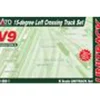 Trains*Kato 20-8681 V9 15 Degree Crossing Set - Model Train Junction: Quality Parts and Art Supplies