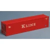 Trains*Kato 23-507B N Scale 40' K-Line Intermodal Container (Pack of 2) - Model Train Junction: Quality Parts and Art Supplies