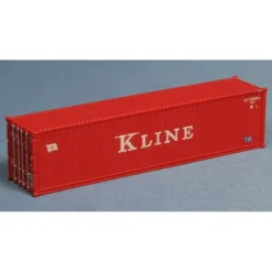 Trains*Kato 23-507B N Scale 40' K-Line Intermodal Container (Pack of 2) - Model Train Junction: Quality Parts and Art Supplies
