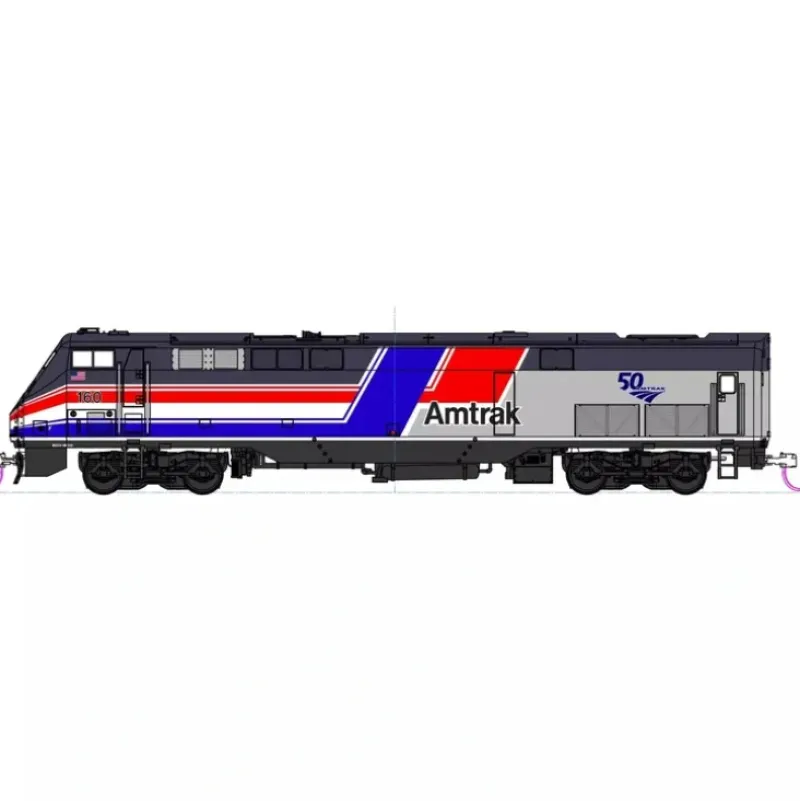 Kato, 176-6038-DCC, N, GE P42 Genesis, Amtrak, "Dash 8" (Phase III), #160, DCC Installed - Model Train Junction: Quality Parts and Art Supplies Online