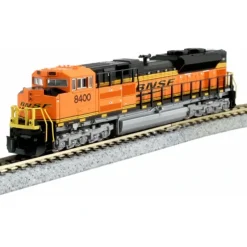 Kato, N Scale, 176-8525, EMD SD70ACe Nose Headlight Version, Burlington Northern Santa Fe, #8780, DCC Ready - Model Train Junction: Quality Parts and Art Supplies New