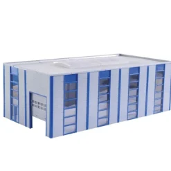Trains*Kibri 39250 HO Modern Warehouse / Industrial Hall Building Kit - Model Train Junction: Quality Parts and Art Supplies