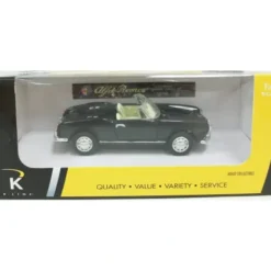 Trains|K-Line 1962 Kruisers 1:43 Black Alfa Romeo Giulietta Spider 1600CC Diecast Car - Model Train Junction: Quality Parts and Art Supplies