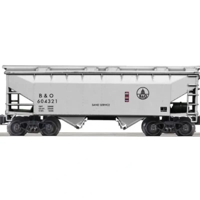 Trains*K-Line 6-22184 O Gauge Baltimore & Ohio Covered Hopper #604321 - Model Train Junction: Quality Parts and Art Supplies