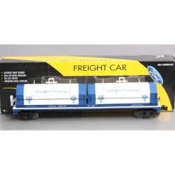 Trains|K-Line 6-22524 O Gauge Ford Gondola with Steel Coils & Covers #749772 - Model Train Junction: Quality Parts and Art Supplies