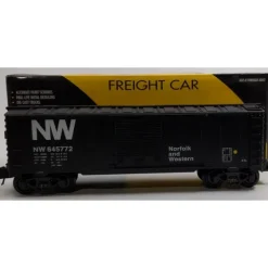Trains|K-Line 6-22168 O Gauge Norfolk & Western Boxcar #645772 - Model Train Junction: Quality Parts and Art Supplies