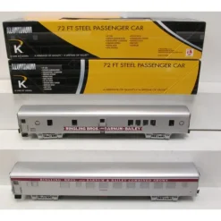 Trains*K-Line 6-22289 O Ringling Bros. Circus 18" Sleeper & Pie Passenger Cars - Model Train Junction: Quality Parts and Art Supplies