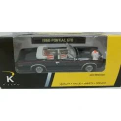 Trains*K-Line K-94044 1:43 Kruisers 1966 Black Pontiac GTO Diecast Car - Model Train Junction: Quality Parts and Art Supplies