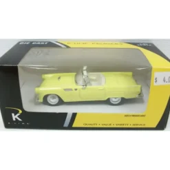 Trains*K-Line K-94228 1:43 Kruisers 1955 Yellow Ford Thunderbird Diecast Car - Model Train Junction: Quality Parts and Art Supplies