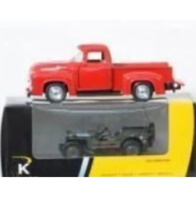 Trains*K-Line K94204 1:43 Red 1953 Ford F-100 Pickup - Model Train Junction: Quality Parts and Art Supplies