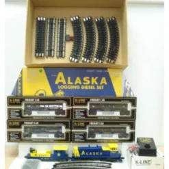 Trains*K-Line K1211 Alaska Logging O Gauge Diesel Train Set - Model Train Junction: Quality Parts and Art Supplies