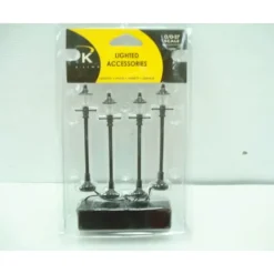 Trains*K-Line K010501 Gas Street Lamps (4) - Model Train Junction: Quality Parts and Art Supplies