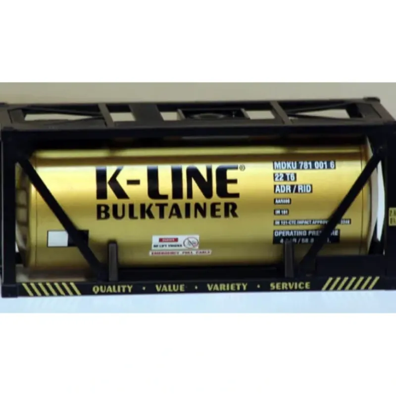 Trains*K-Line K7810016 ISO Tank & Frame - Model Train Junction: Quality Parts and Art Supplies