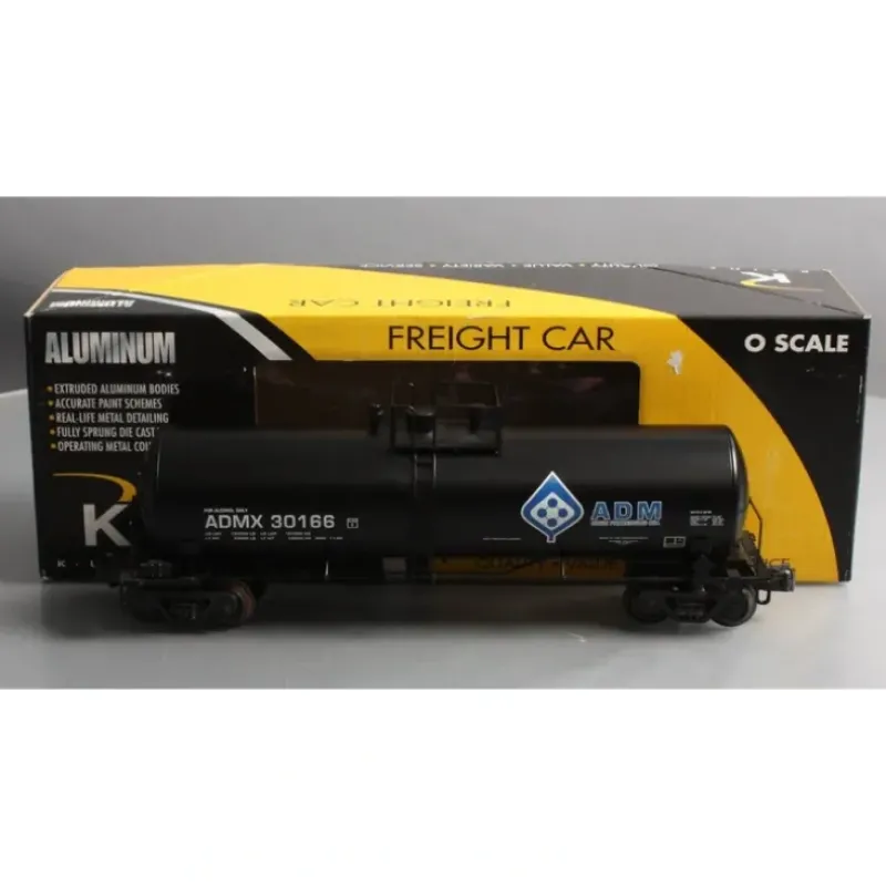 Trains*K-Line K6333-8015 O Gauge ADM Extruded Aluminum Tank Car #30166 LN/Box - Model Train Junction: Quality Parts and Art Supplies