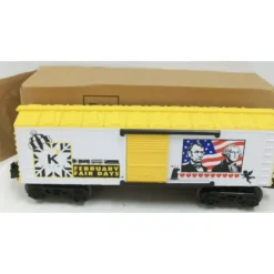 Trains*K-Line K-515801 O Gauge February Fair Days Boxcar MT/Box - Model Train Junction: Quality Parts and Art Supplies