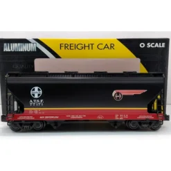 Trains*K-Line K6242-1051 O Gauge Santa Fe Black 2-Bay Hopper #77171 EX/Box - Model Train Junction: Quality Parts and Art Supplies