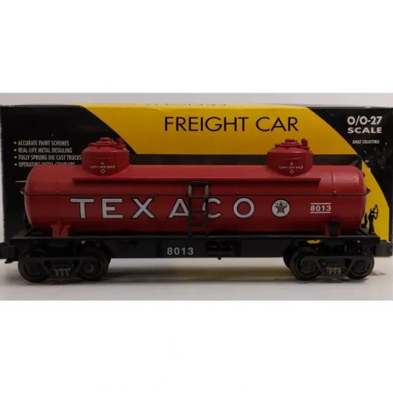 Trains*K-Line K635-8013 O Gauge Texaco Double Dome Tank Car #8013 LN/Box - Model Train Junction: Quality Parts and Art Supplies