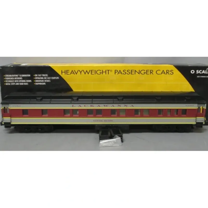 Trains*K-Line K4438-0009 O Lackawanna "Scenic Slope" 18" Heavyweight Pullman Car LN/Box - Model Train Junction: Quality Parts and Art Supplies