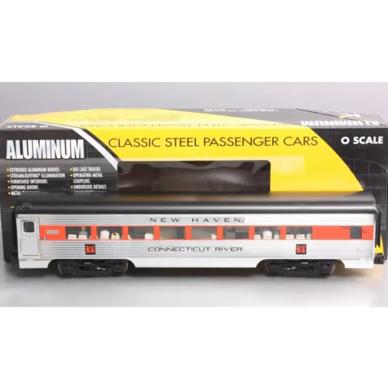 Trains*K-Line k4649-10400 O New Haven 'Connecticut River' Parlor Car EX/Box - Model Train Junction: Quality Parts and Art Supplies