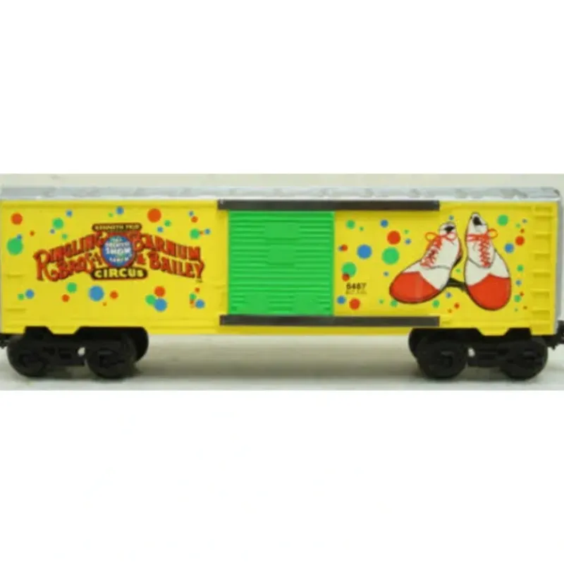 Trains*K-Line K-6487 O-Gauge Ringling Bros Circus Boxcar #6487 LN - Model Train Junction: Quality Parts and Art Supplies