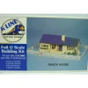 Trains|K-Line K4120 Ranch House w/Figures, Fence Building Kit - Model Train Junction: Quality Parts and Art Supplies