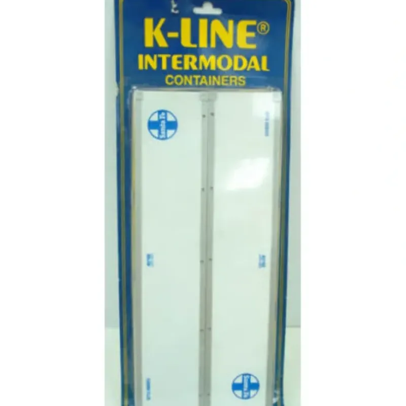 Trains*K-Line K688055 Santa Fe Container (Set of 2) - Model Train Junction: Quality Parts and Art Supplies