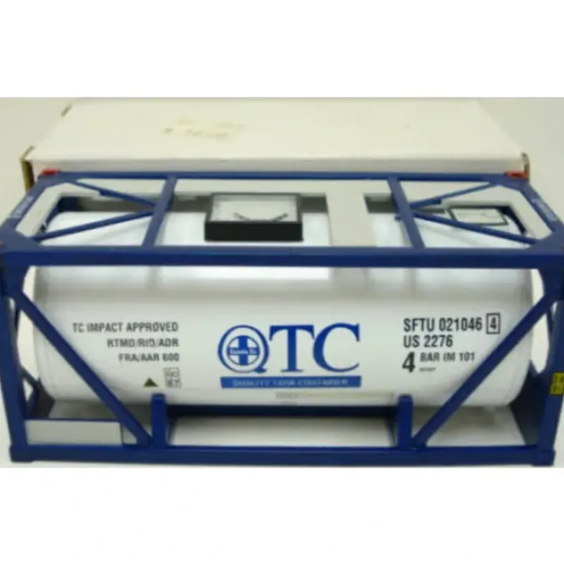 Trains|K-Line K781005 Santa Fe ISO Tank - Model Train Junction: Quality Parts and Art Supplies