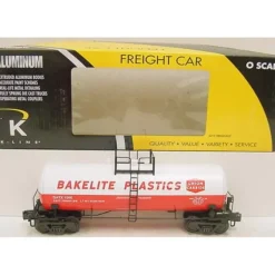 Trains|K-Line K6332-8015 Union Carbide Aluminum Tank Car EX/Box - Model Train Junction: Quality Parts and Art Supplies