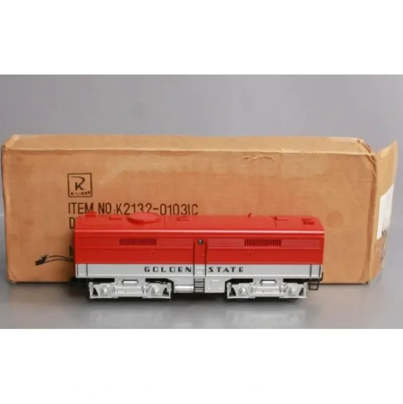 Trains*K-Line K2132-0103IC O KCC Golden State Alco Dummy Diesel B-Unit EX/Box - Model Train Junction: Quality Parts and Art Supplies