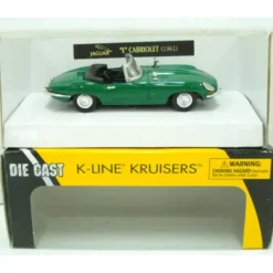 Trains*K-Line Kruisers 1:43 1961 Jaguar "E" Cabriolet Diecast Car - Model Train Junction: Quality Parts and Art Supplies