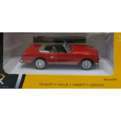 Trains*K-Line Kruisers 1968 1:43 Kruisers '68 Red Mercedes-Benz 280SL Diecast Car - Model Train Junction: Quality Parts and Art Supplies