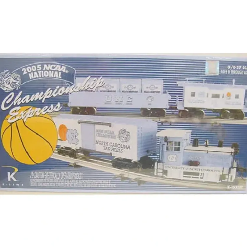 Trains*K-Line K1531TT 2005 UNC Tar Heel Championship O Gauge Diesel Freight Train Set - Model Train Junction: Quality Parts and Art Supplies