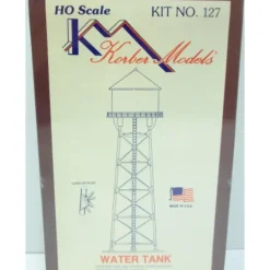 Trains*Korber 127 HO Scale Water Tank Building Kit - Model Train Junction: Quality Parts and Art Supplies