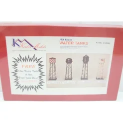 Trains|Korber 4-12528 HO Scale 4-Water Tank Kit Special - Model Train Junction: Quality Parts and Art Supplies