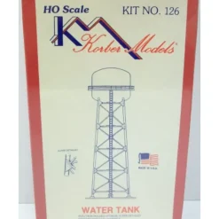 Trains*Korber 126 HO Scale Water Tank Kit - Model Train Junction: Quality Parts and Art Supplies