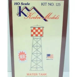 Trains*Korber 125 HO Scale Water Tower Building Kit - Model Train Junction: Quality Parts and Art Supplies